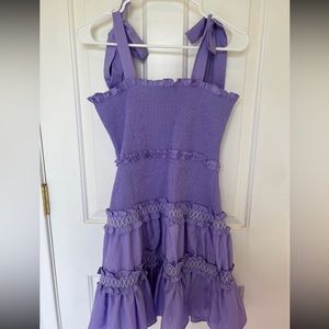 Purple Impeccable Pig dress size medium fits slightly small. Never worn.